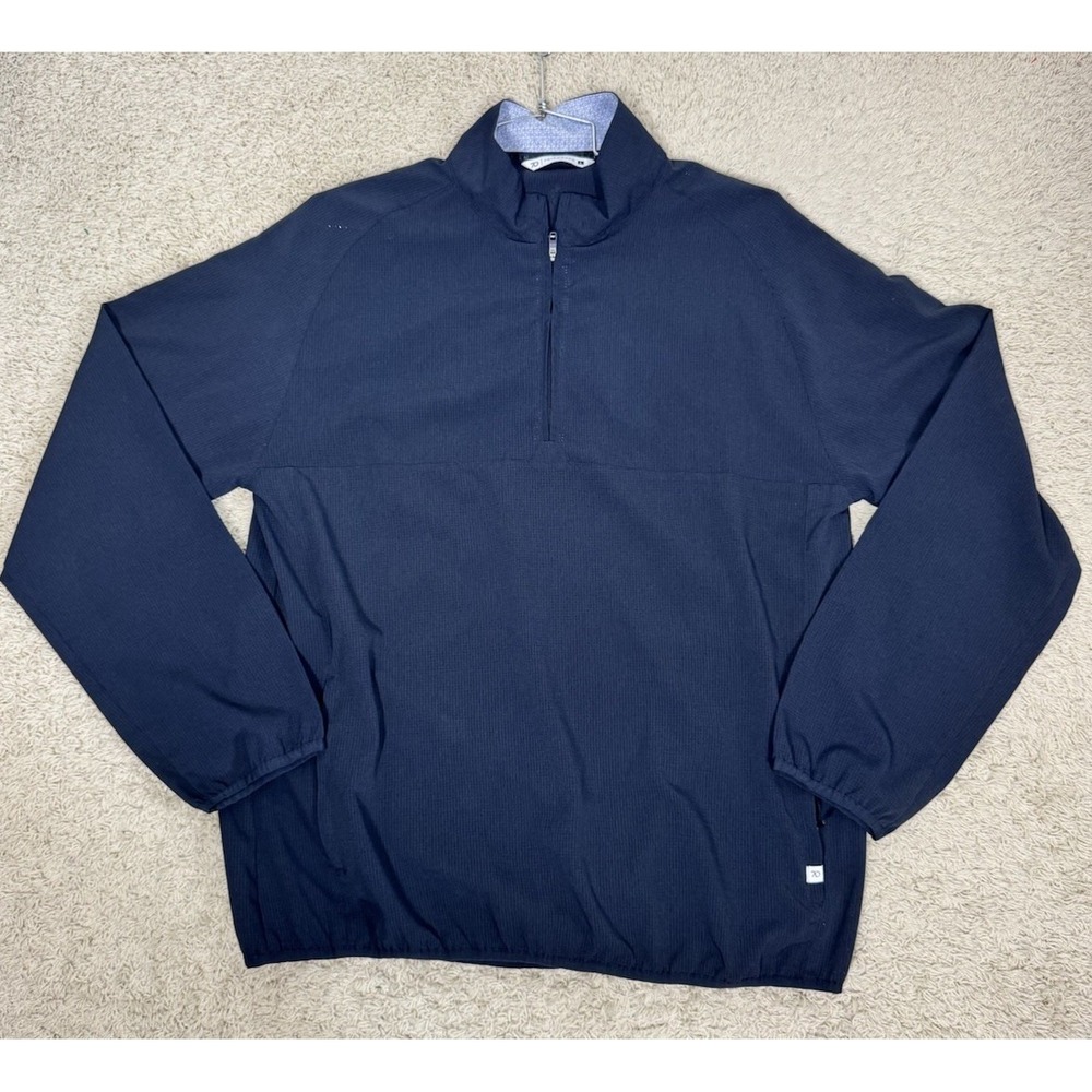 7 Diamonds Oxygenate 1/4 Zip Pullover Mens L Performance Stretch Golf‎ Outdoor
